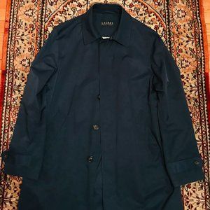 LAUREN RALPH LAUREN MEN'S NAVY BLUE RAINCOAT